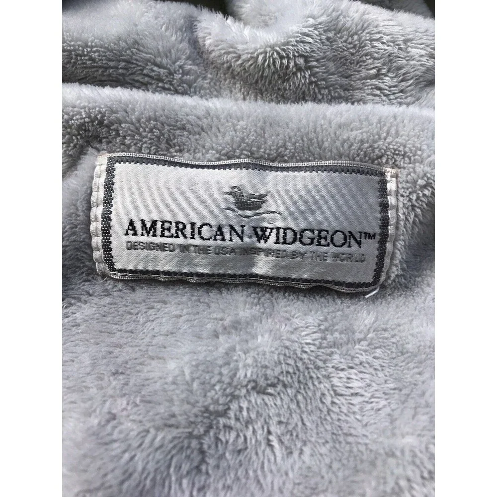 Amarican Widgeon Grey Coat Jacket Faux Fur Girls Sz 4 T